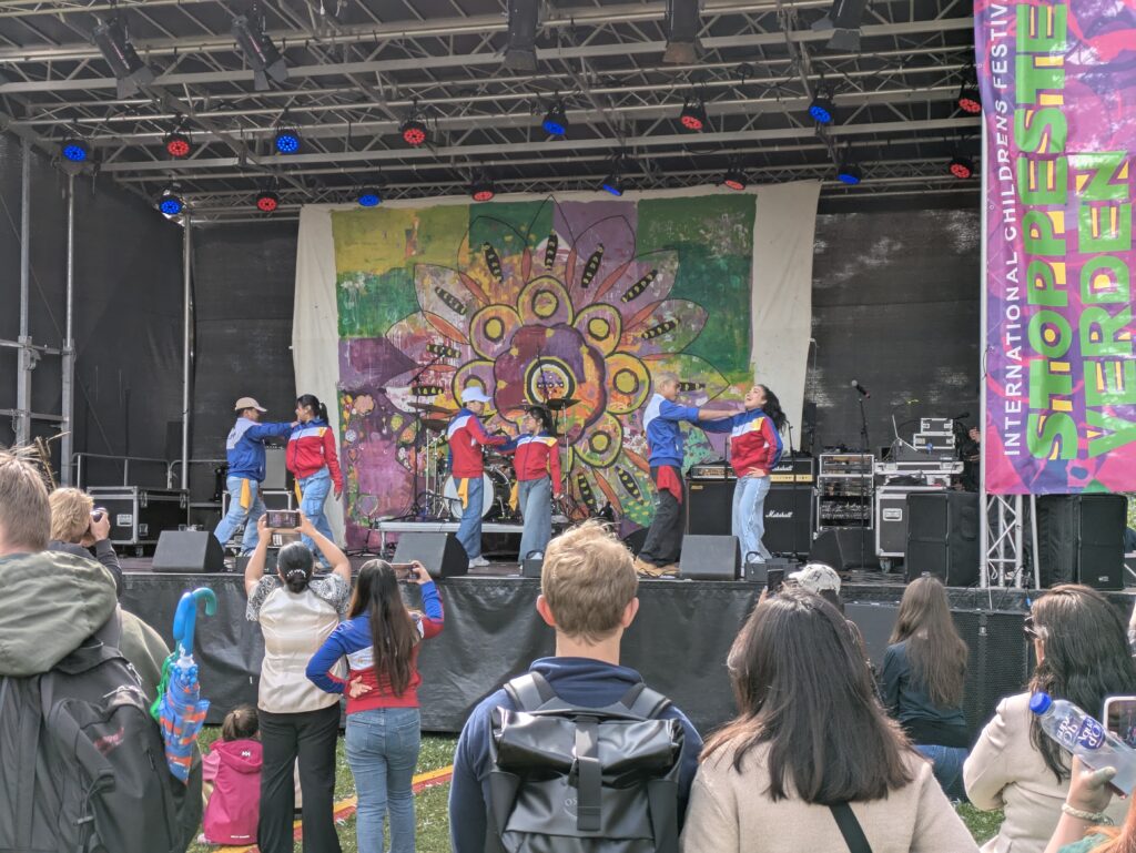 Folk dancers from The Philippines